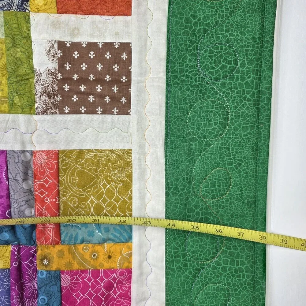 Handmade vintage patchwork